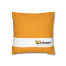 Spun Polyester Square Pillowcase, Orange