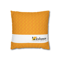 Spun Polyester Square Pillowcase, Orange