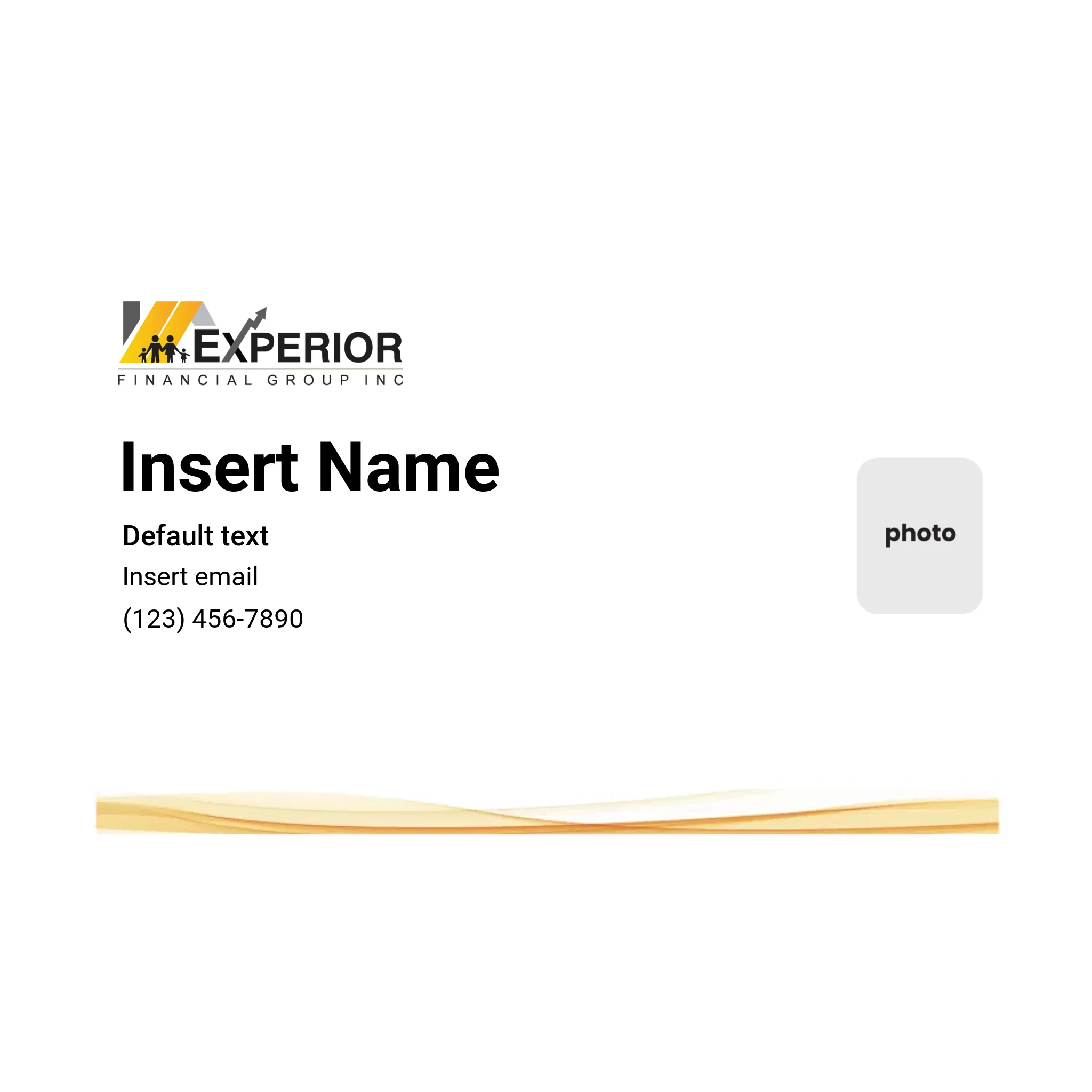 Business Card (With Image) CA