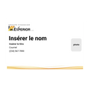 FR Business Card (With Image) CA