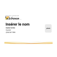 FR Business Card (With Image) CA