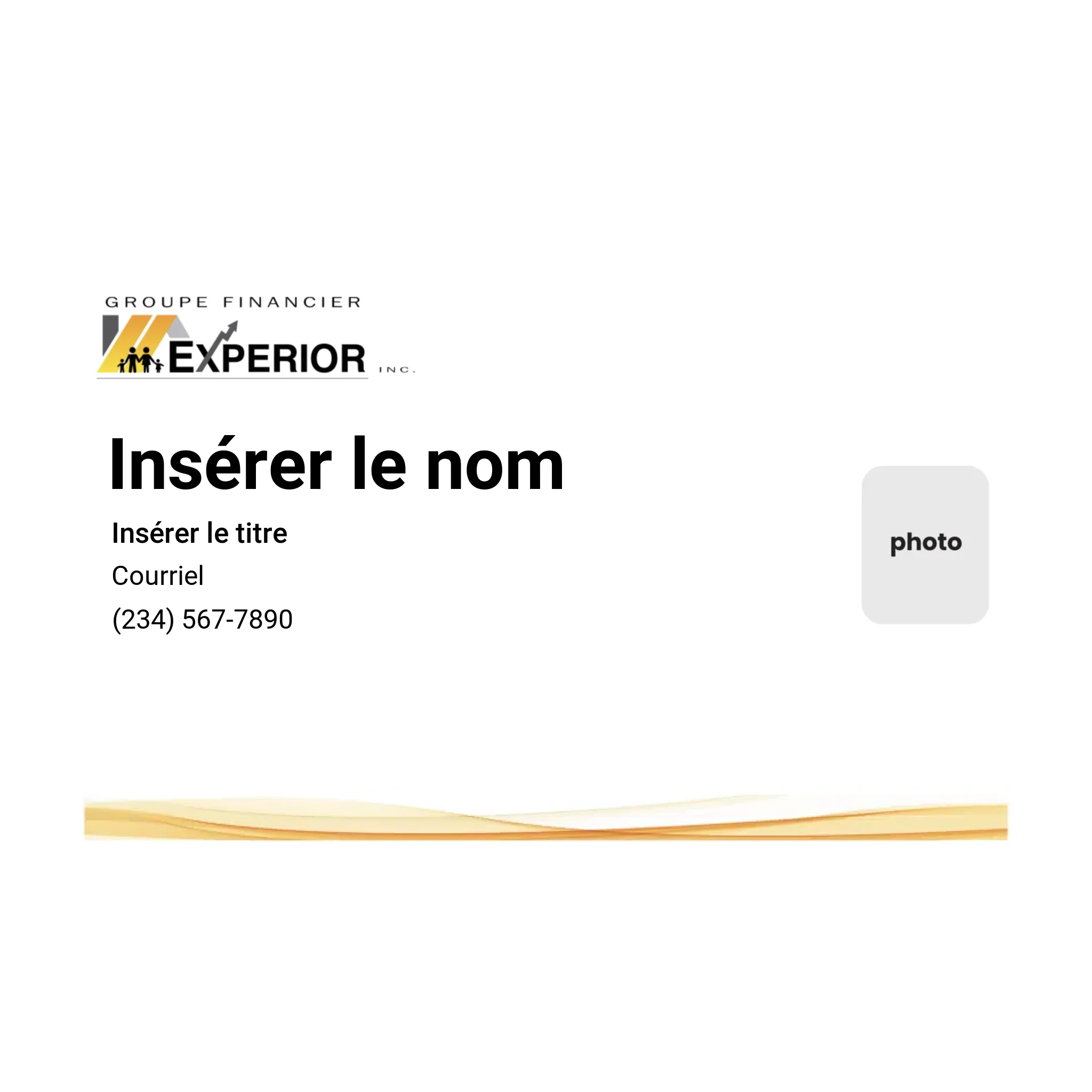 FR Business Card (With Image) CA