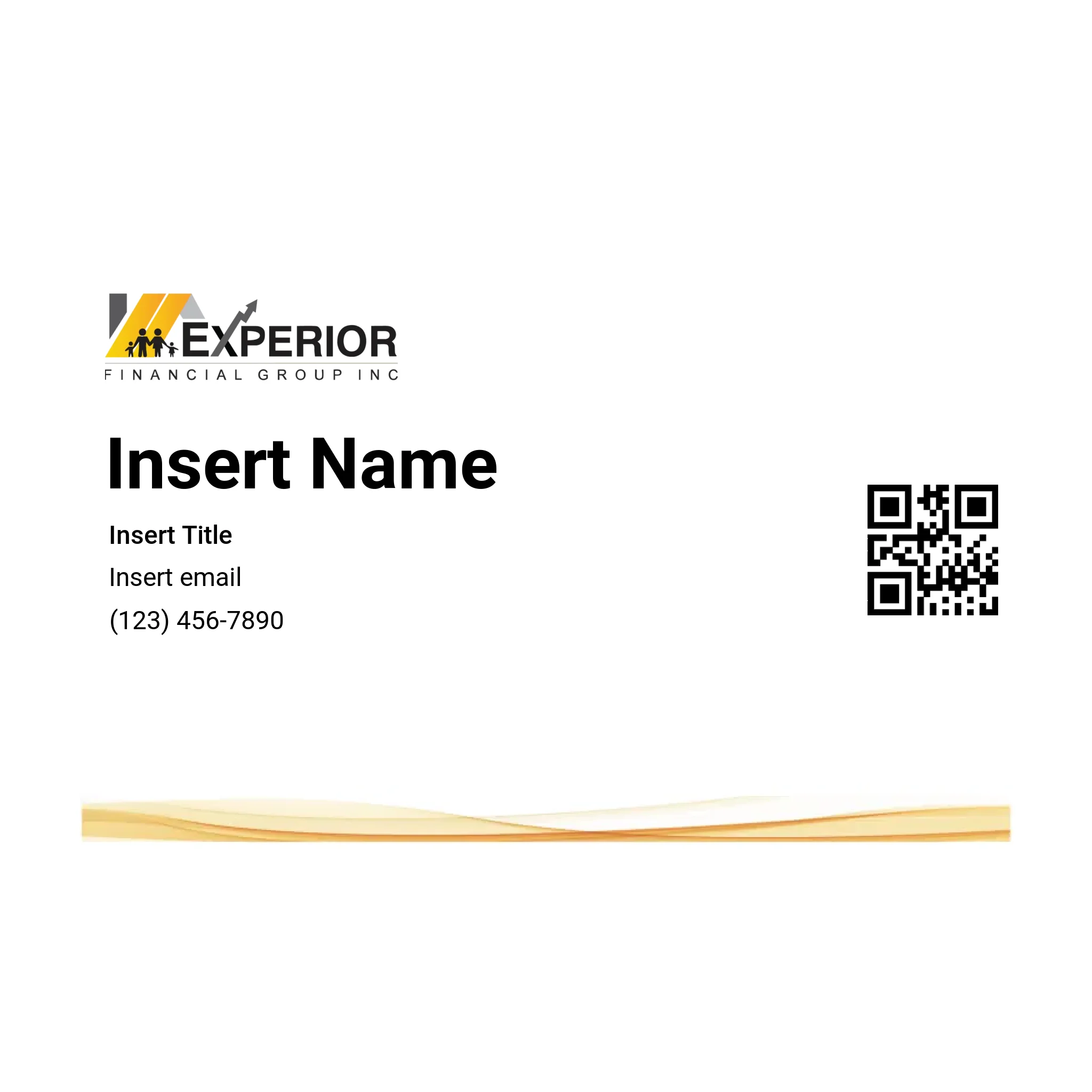 Business Cards (With QR) US