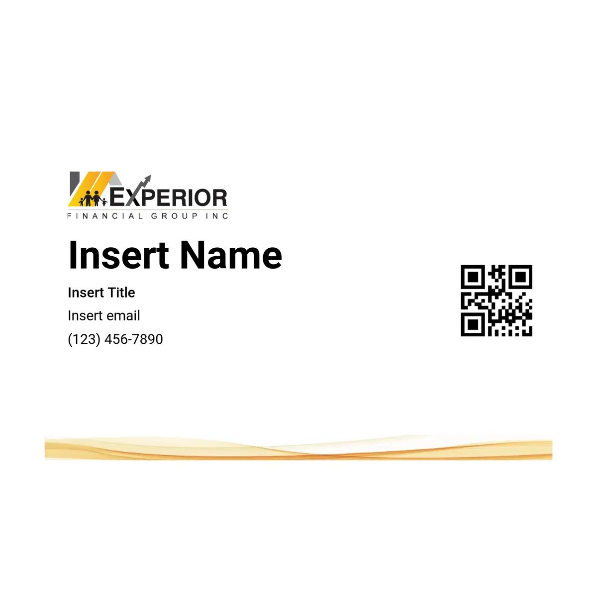 Business Cards (With QR) US / White / 100 pieces