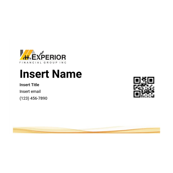 Business Cards (With QR) US