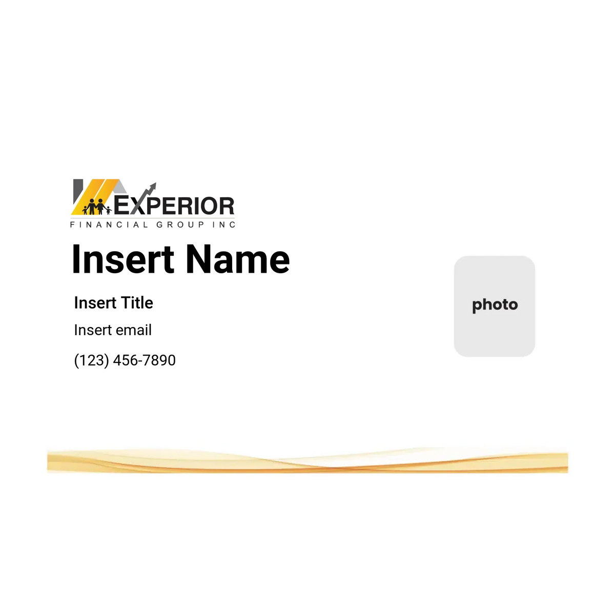Business Cards (With Image) US / White / 100 pieces