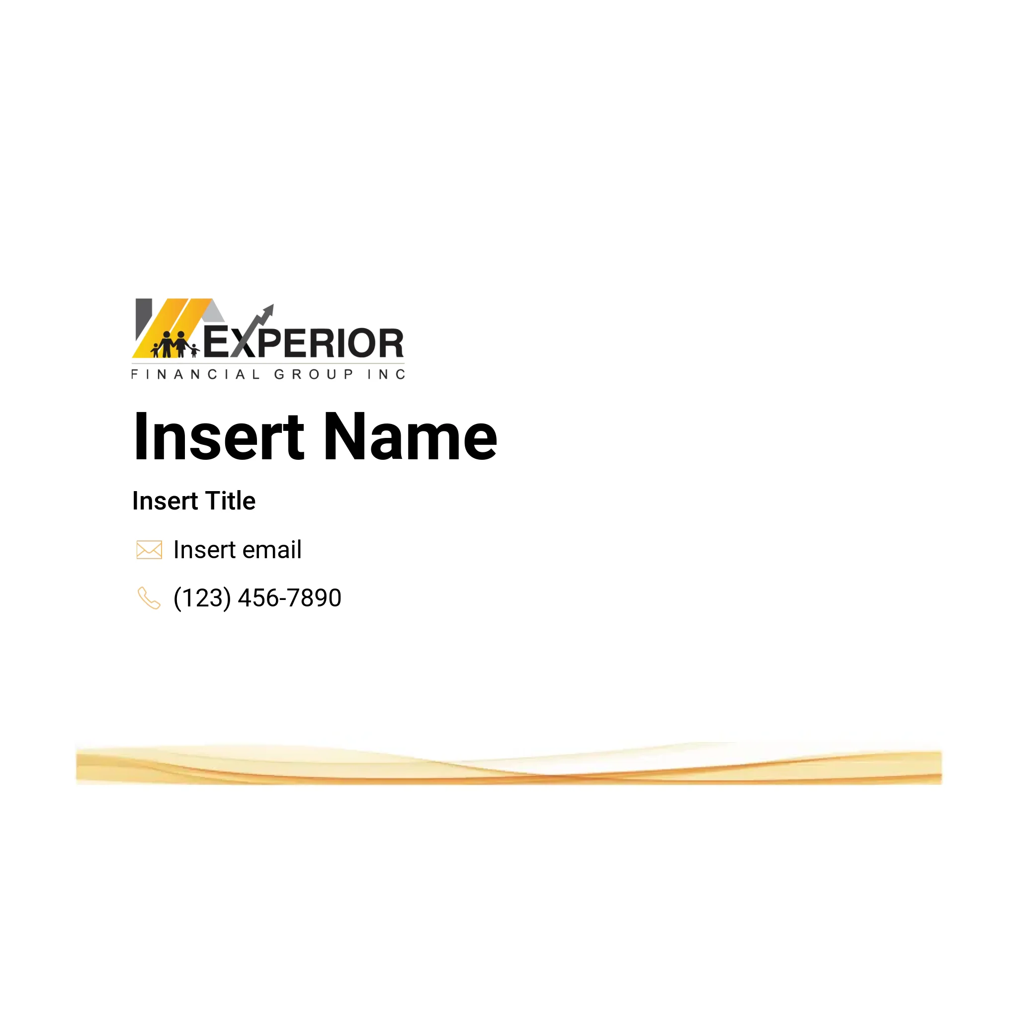 Business Card (No QR) US