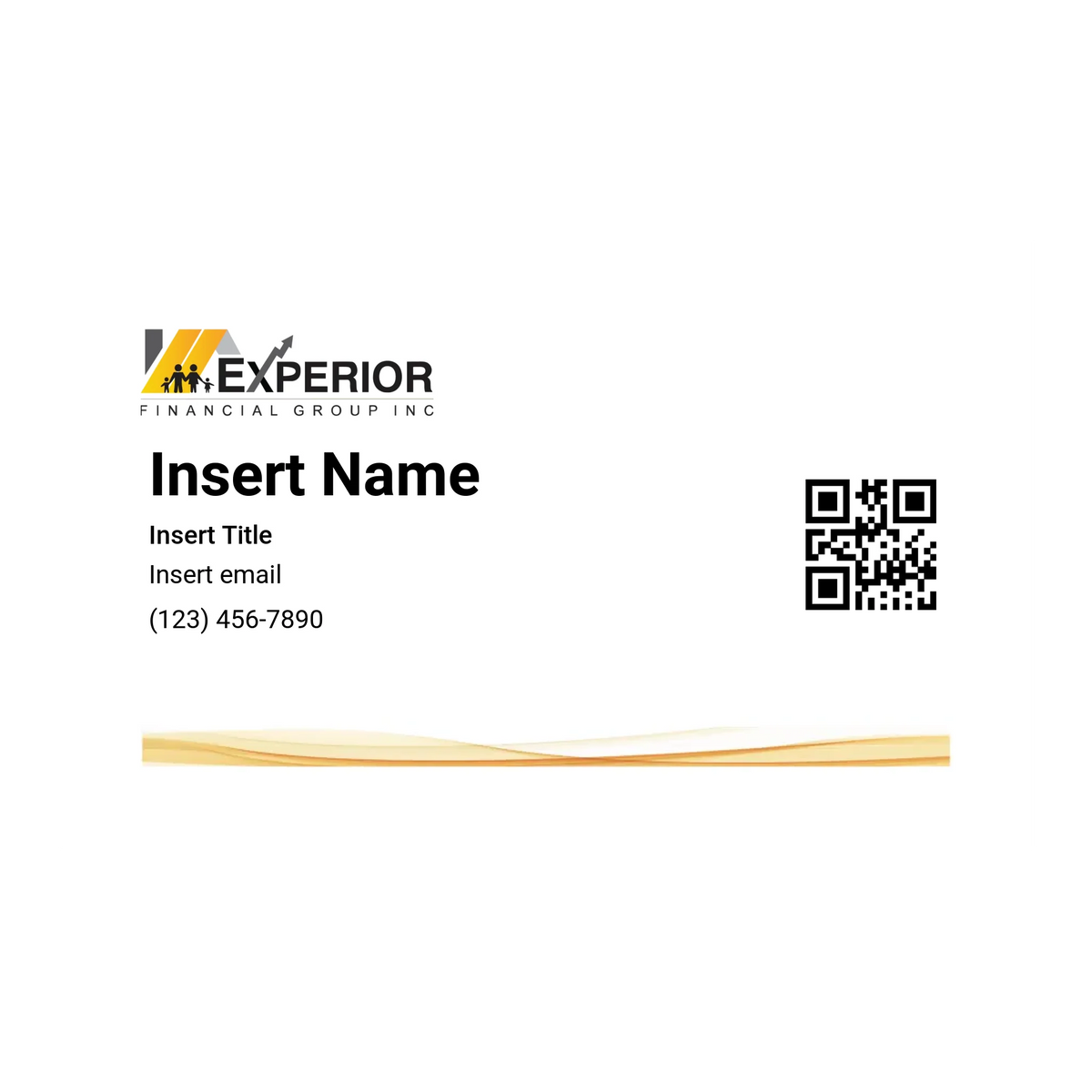 Business Cards (With QR) US