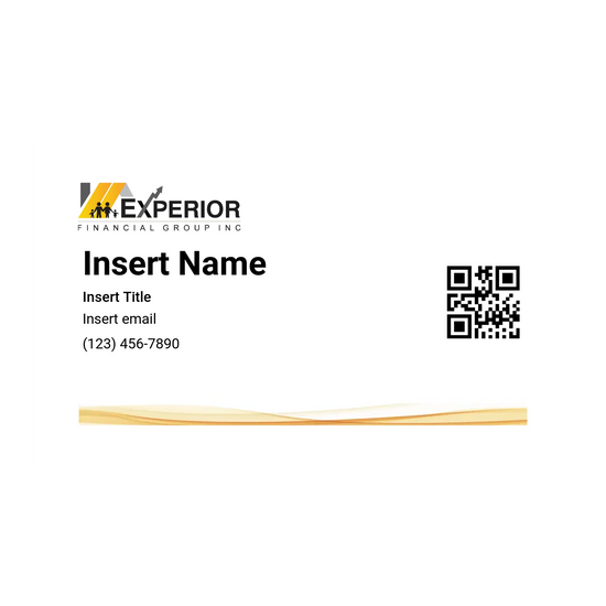 Business Cards (With QR) US