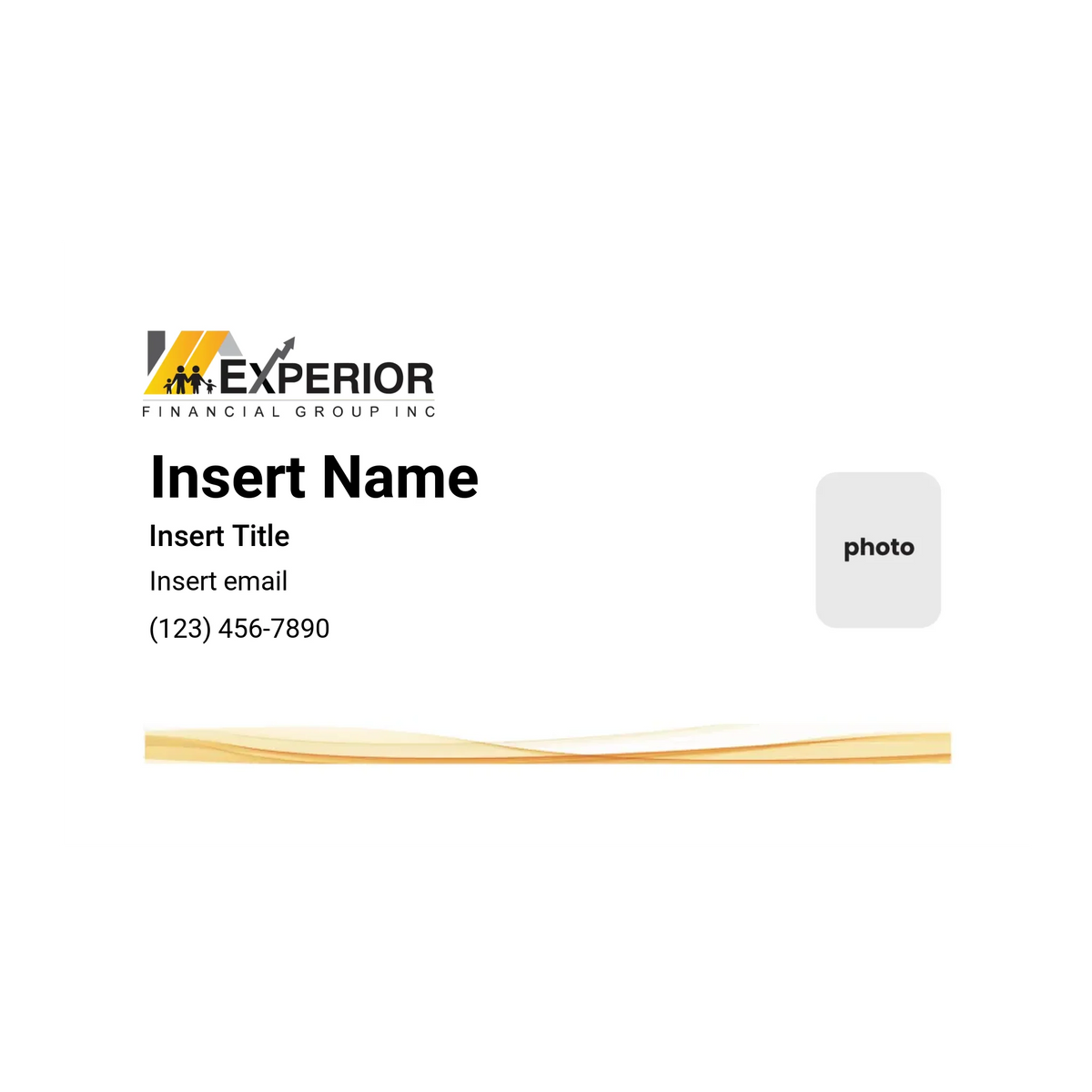 Business Cards (With Image) US / White / 100 pieces