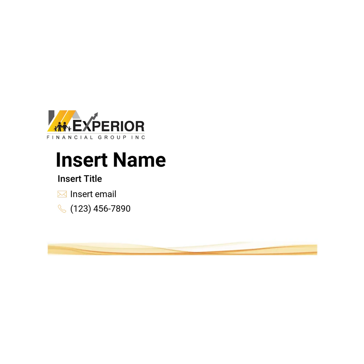 Business Cards (No QR) US / White / 100 pieces
