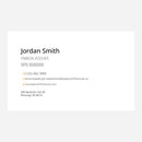 US Business Cards (Without Image)