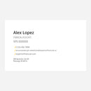 SP US Business Cards without Image