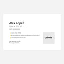 SP US Business Cards with QR and Image