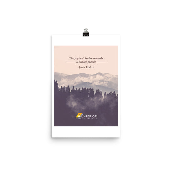 Jamie Prickett Quote Poster